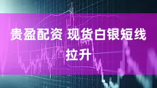 贵盈配资 现货白银短线拉升
