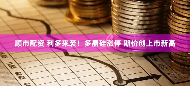 顺市配资 利多来袭！多晶硅涨停 期价创上市新高